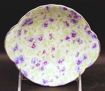 Pansy Lugged Fruit/Dessert (Sauce) Bowl