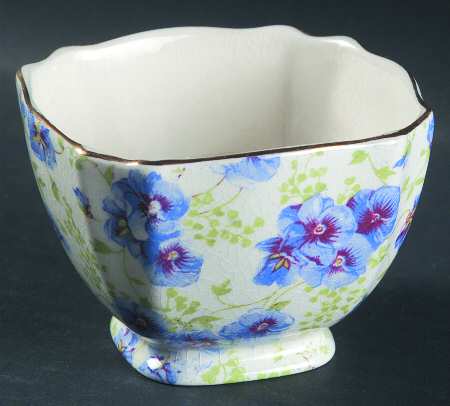 Pansy Open Sugar Bowl