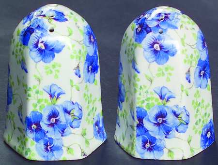 Pansy Salt & Pepper Set