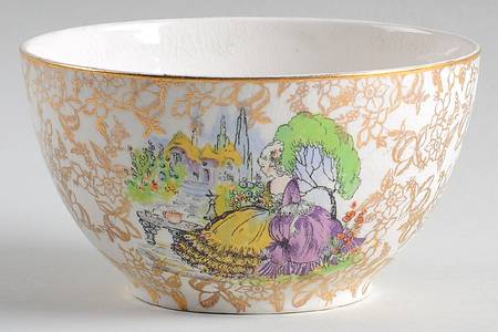 Pompadour Open Sugar Bowl