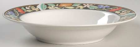 Cocktail Large Rim Soup Bowl