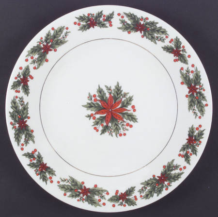 Holly Wreath by Lynn's China