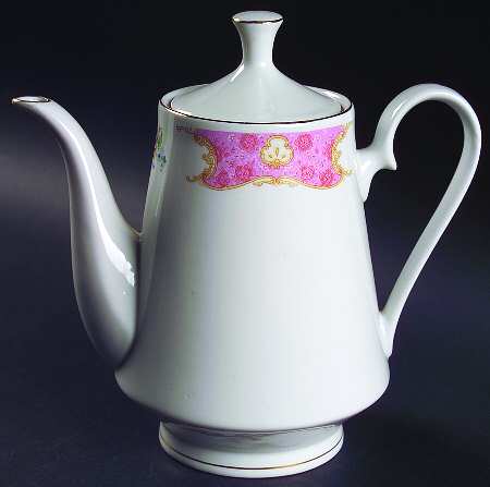Spring Garden Coffee Pot & Lid