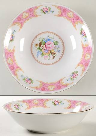 Spring Garden 9" Round Vegetable Bowl