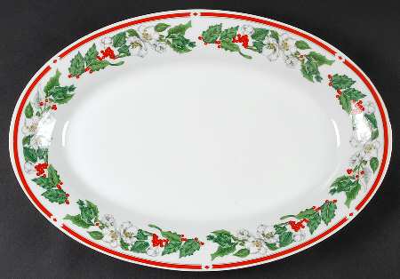 St Maria 14" Oval Serving Platter