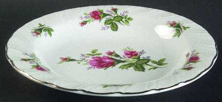 Victorian Rose Large Rim Soup Bowl
