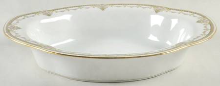 LNT25 9" Oval Vegetable Bowl