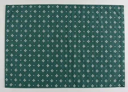 Woven Traditions Heritage Green Cloth Placemat