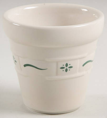 Woven Traditions Heritage Green 3" Flower Pot No Underplate