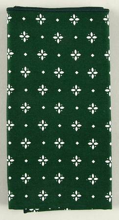 Woven Traditions Heritage Green Cloth Napkin