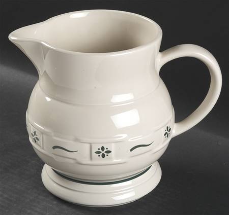 Woven Traditions Heritage Green 64 Oz Pitcher