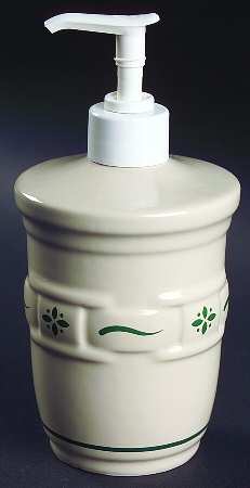 Woven Traditions Heritage Green Lotion Dispenser