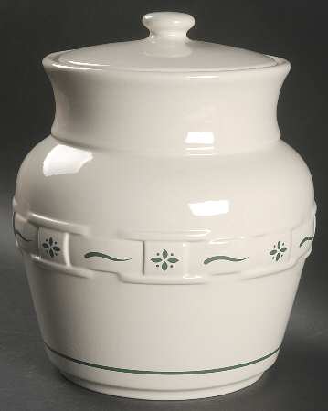 Woven Traditions Heritage Green Extra Large Canister & Lid
