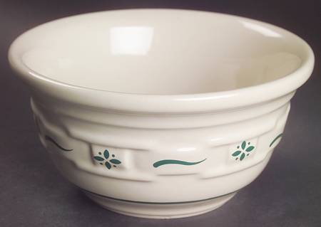 Woven Traditions Heritage Green 6" Mixing Bowl