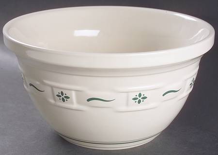Woven Traditions Heritage Green 10" Mixing Bowl