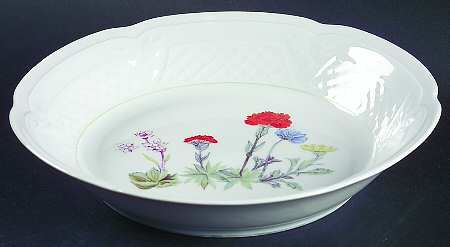 Wild Flower Coupe Soup Bowl