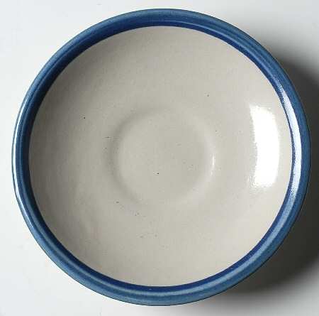 Bachelor Button Saucer for Joke Cup