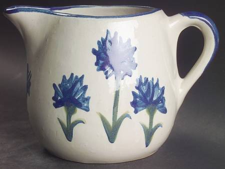 Bachelor Button 32 Oz Pitcher