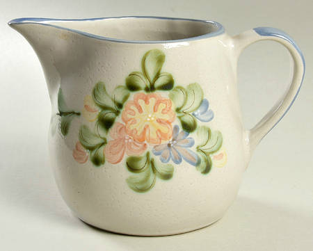 Country Flower Blue 64 Oz Pitcher