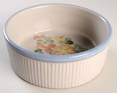 Country Flower Blue 7" Souffle