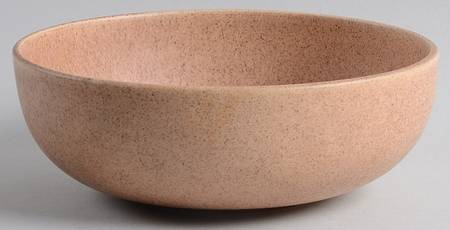 California Cerama Stone Cocoa 8" Round Vegetable Bowl
