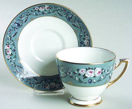Annalia Footed Cup & Saucer Set
