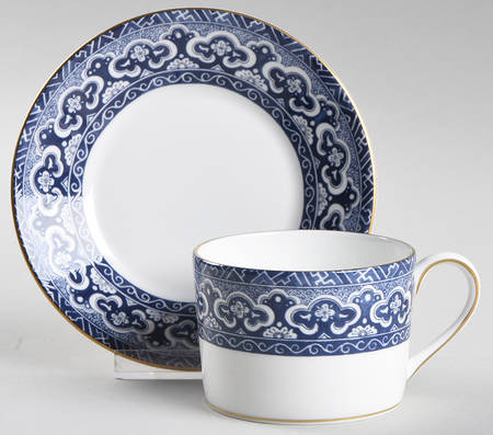 Empire Flat Cup & Saucer Set