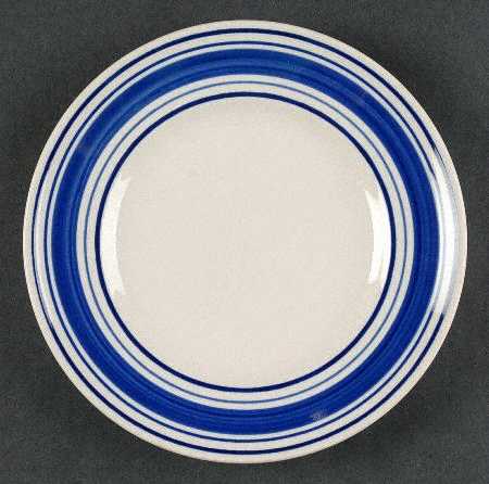 Farmstead Ticking Blue Bread & Butter Plate