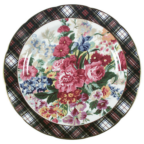Hampton Floral Salad Plate