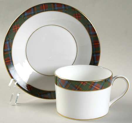 Highland Flat Cup & Saucer Set
