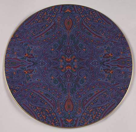 King Charles Paisley Service Plate (Charger)