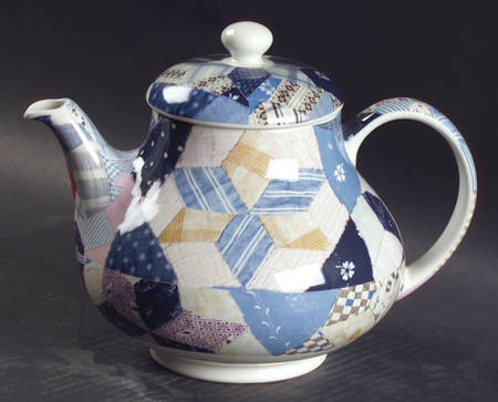 Patchwork Teapot & Lid