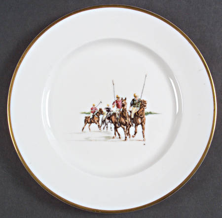 Polo Scene Salad Plate