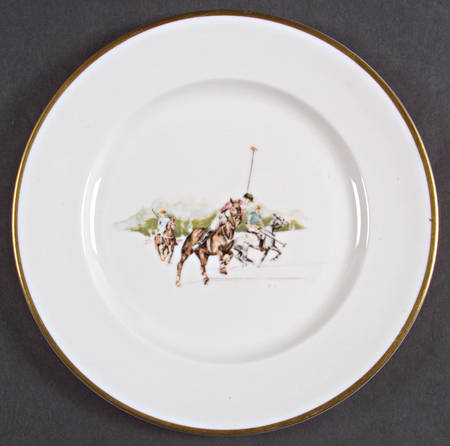 Polo Scene Salad Plate