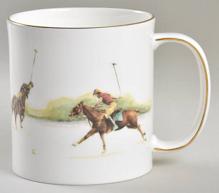 Polo Scene Mug