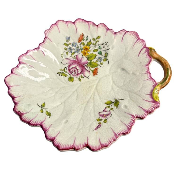 Old Strasbourg (Off White Background) 5" Leaf Dish