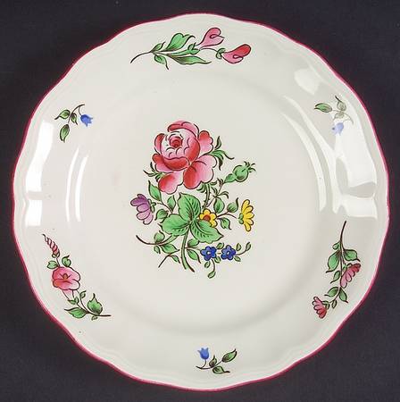 Old Strasbourg (Off White Background) Bread & Butter Plate