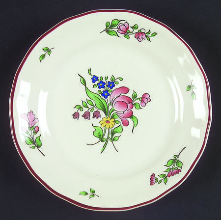 Old Strasbourg (Off White Background) Bread & Butter Plate