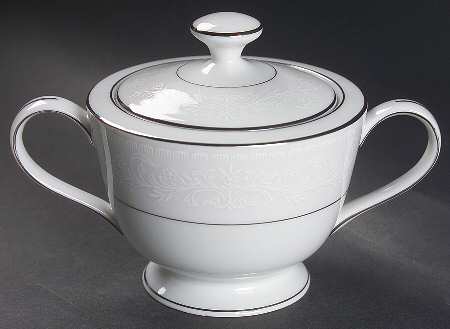 Alencon Sugar Bowl & Lid