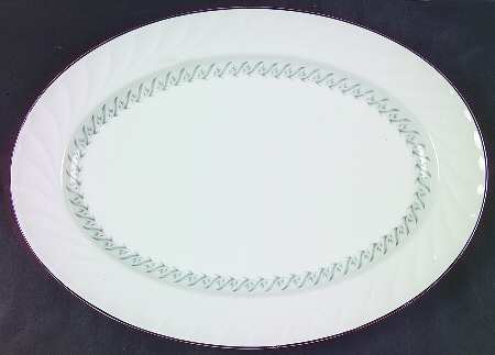 Silouette 14" Oval Serving Platter
