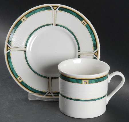 Sofia Flat Cup & Saucer Set
