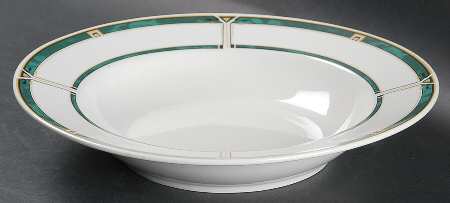 Sofia Large Rim Soup Bowl by Lynn's China