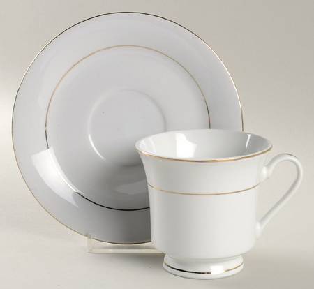 Victoria Footed Cup & Saucer Set