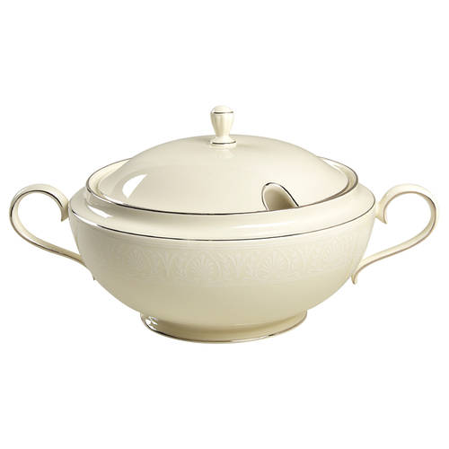 Courtyard Platinum Tureen &  Lid by Lenox