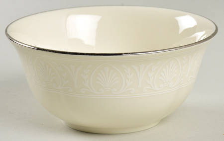 Courtyard Platinum Fruit/Dessert (Sauce) Bowl