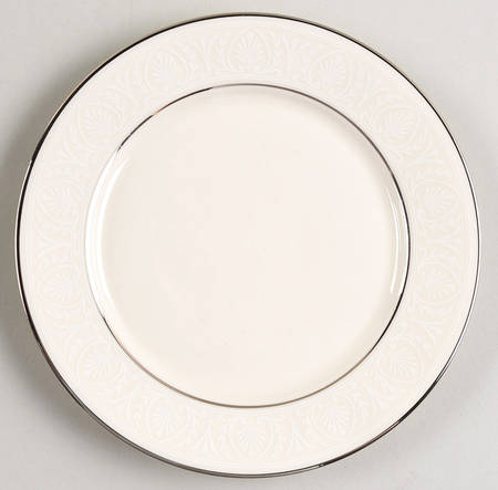 Courtyard Platinum Bread & Butter Plate by Lenox