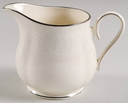 Courtyard Platinum Creamer by Lenox