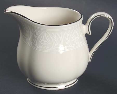 Courtyard Platinum Creamer