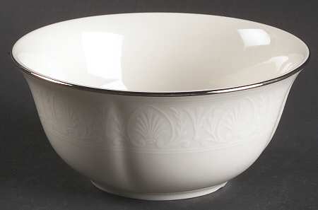 Courtyard Platinum Fruit/Dessert (Sauce) Bowl