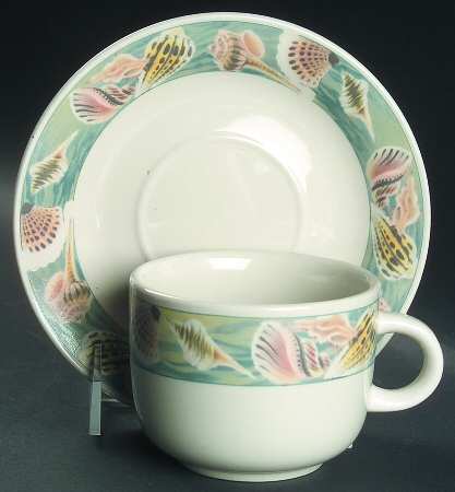Malibu Flat Cup & Saucer Set